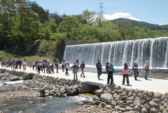 dams of the Arakawa area